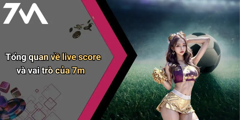 Tổng quan về live score và vai trò của 7m