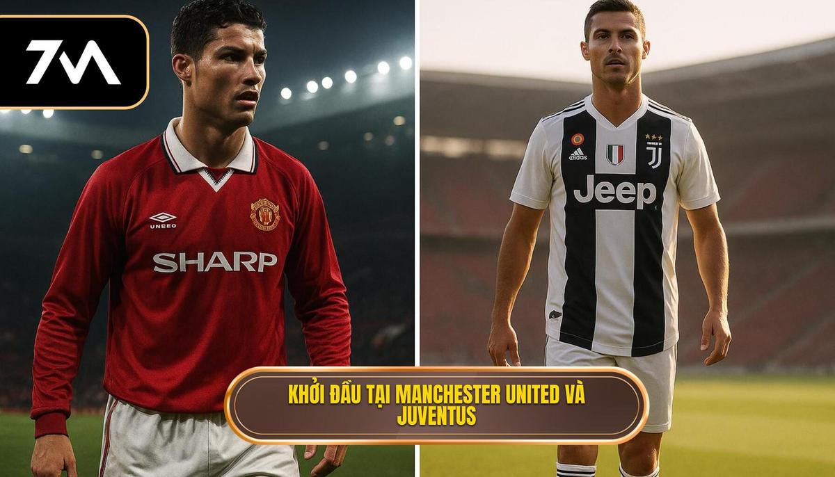 Khởi đầu tại Manchester United và bước ngoặt mang tên Juventus