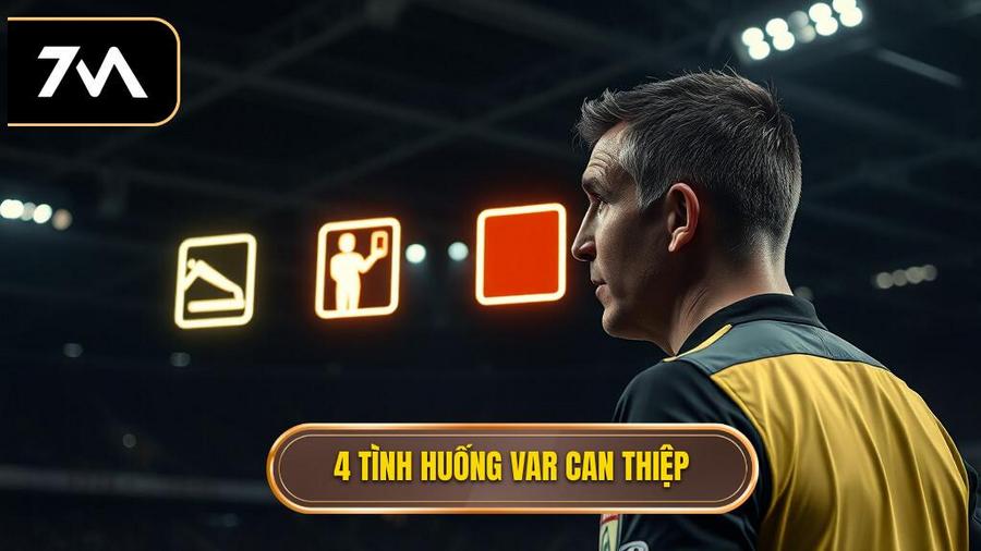  4 tình huống VAR can thiệp