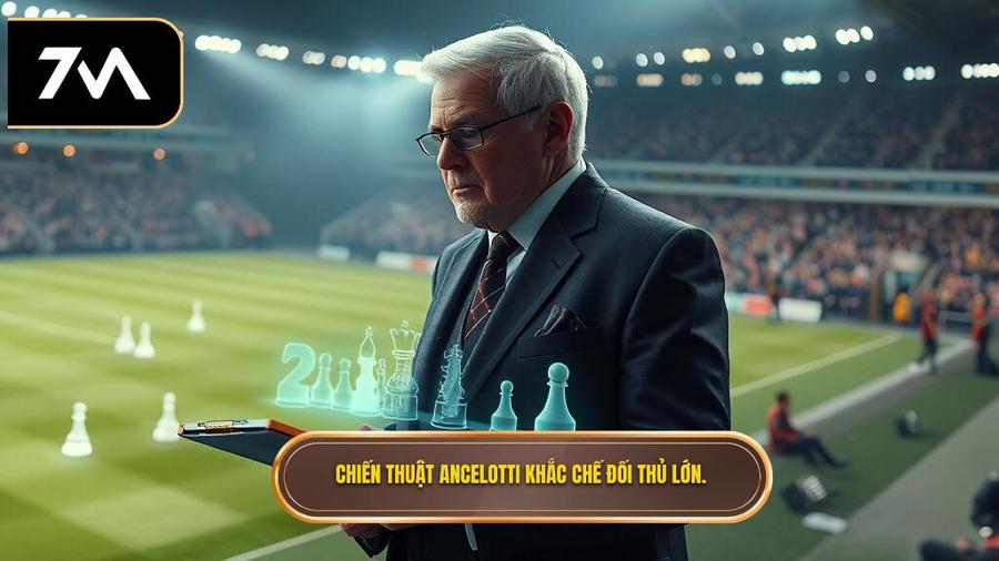 Chiến thuật Ancelotti khắc chế đối thủ lớn.