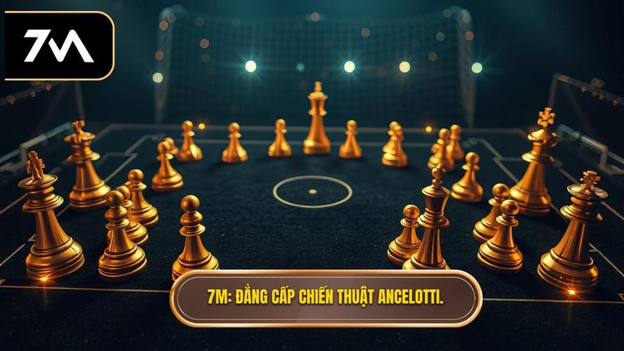 Chiến thuật Carlo Ancelotti: Nghệ thuật quản trị và biến ảo sơ đồ