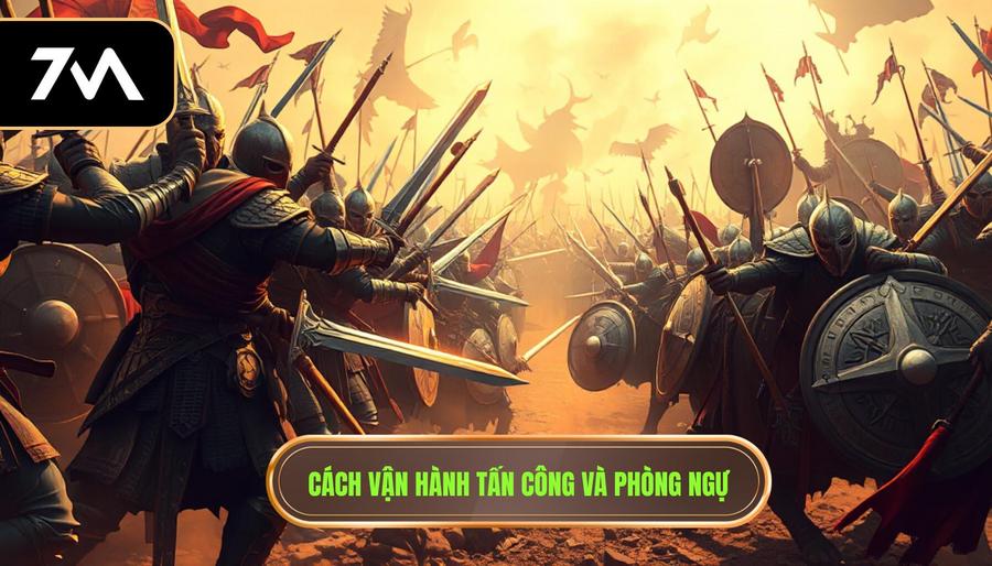 Cách vận hành tấn công và phòng ngự