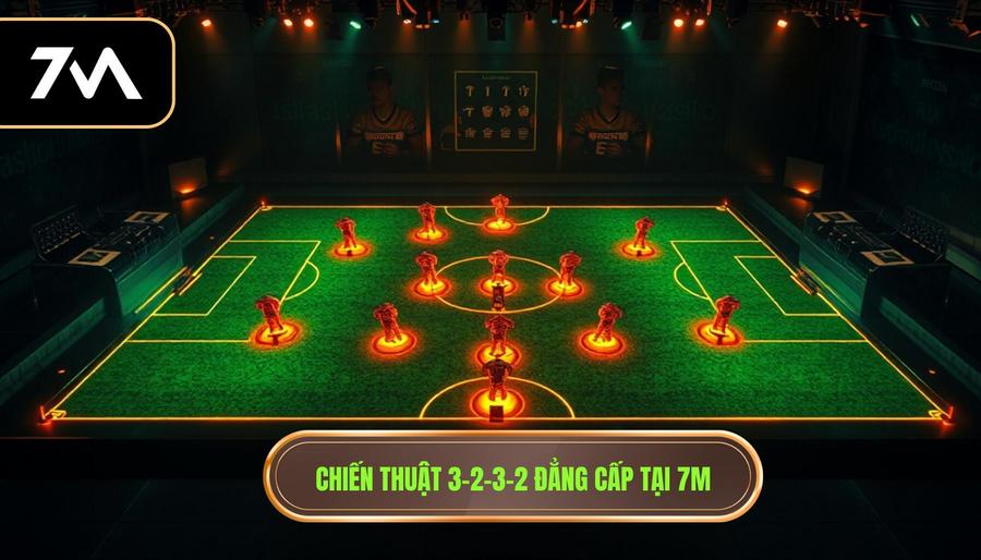 Chiến thuật bóng đá 3-2-3-2: Phân tích chuyên sâu và cách vận hành