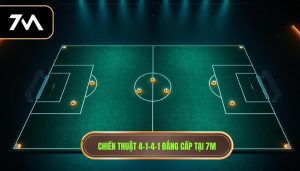 Chiến thuật bóng đá 4-1-4-1 phòng ngự: Bí mật vận hành hiệu quả